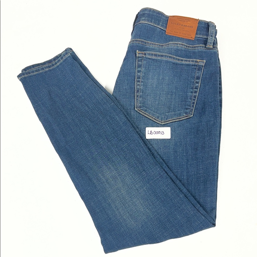 Lucky Brand Indigo Denim Skinny Jeans Size 6/28 Ankle